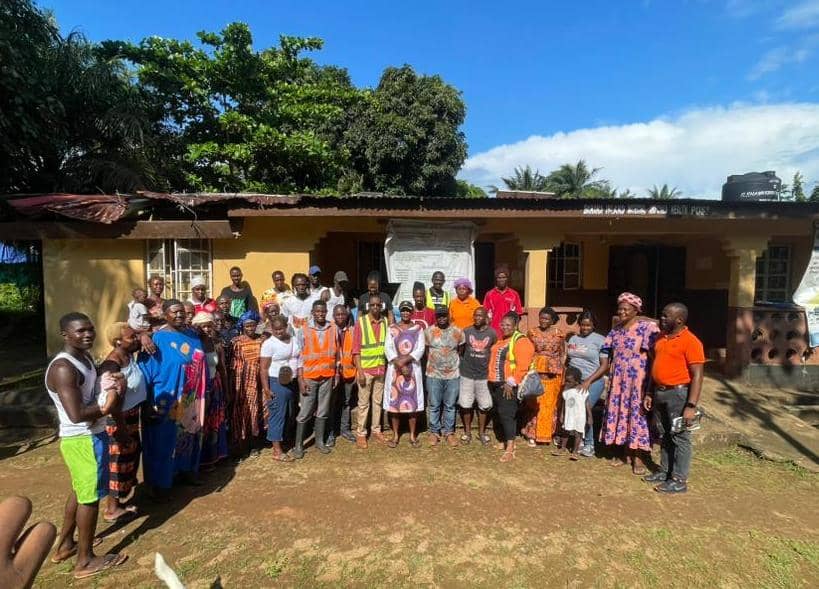 WARD C Engages Banana Island Community on Key Health Project