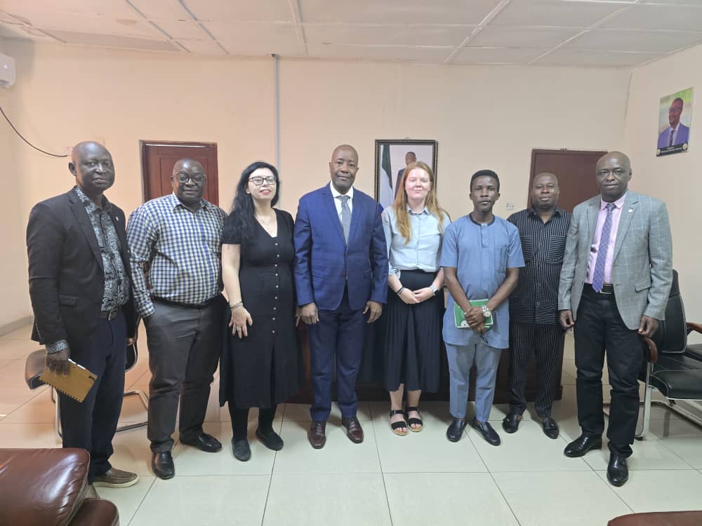 World Bank and UNICEF Visit Minister Swarray to Discuss Act Implementation