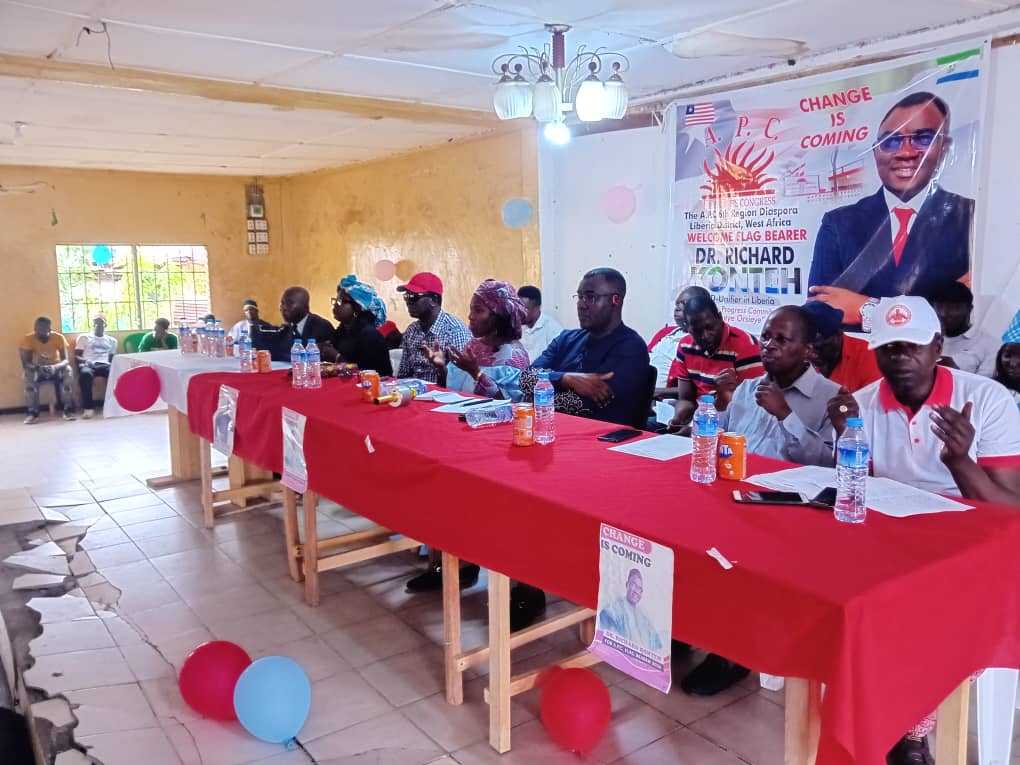 Konteh D-Unifier Rallies APC Support in Monrovia
